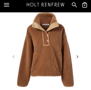 Teddy Pullover Sweatershirt Size XS